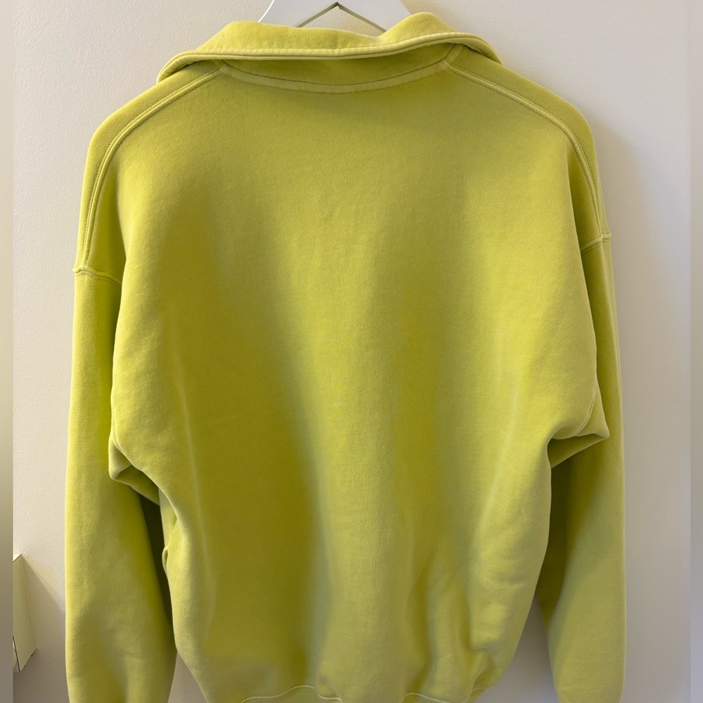 ARITZIA TNA Quarter Zip Cozy Fleece, Sz S. - Picture 7 of 10